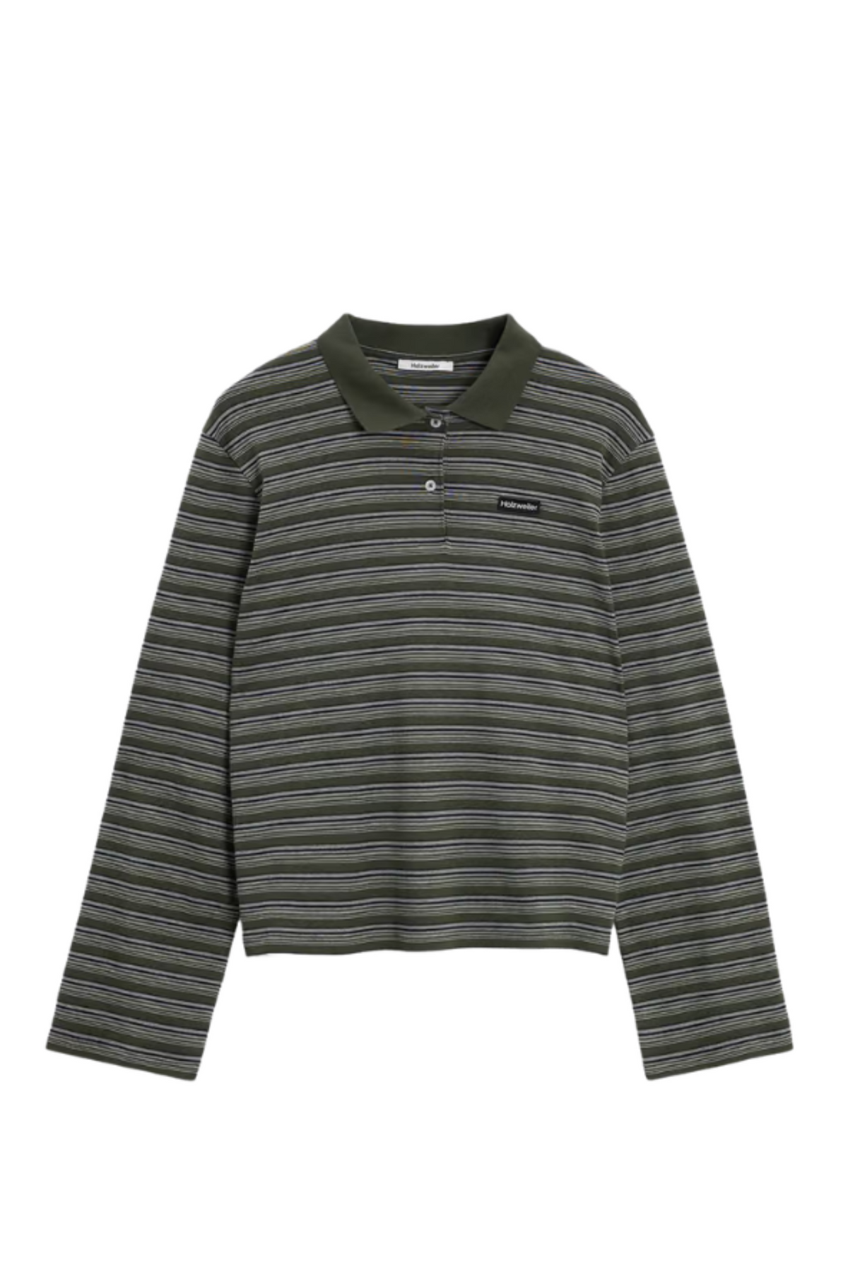 Sunny Polo - Green Stripe