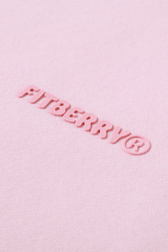 Signature Oversized Zip Hoodie - Marshmallow Pink