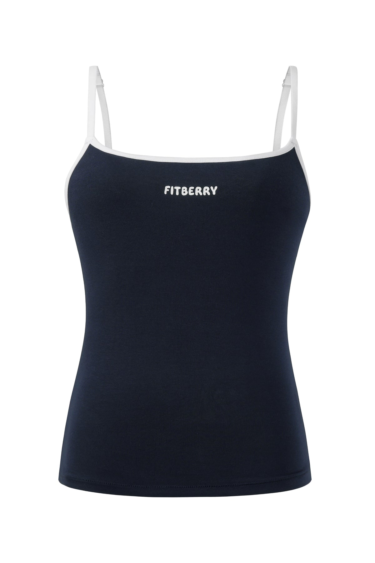 Two Tone Tank Top - Navy/White