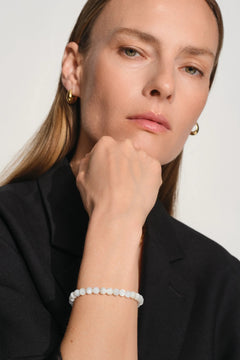 Cove Bracelet Slim - White Mop