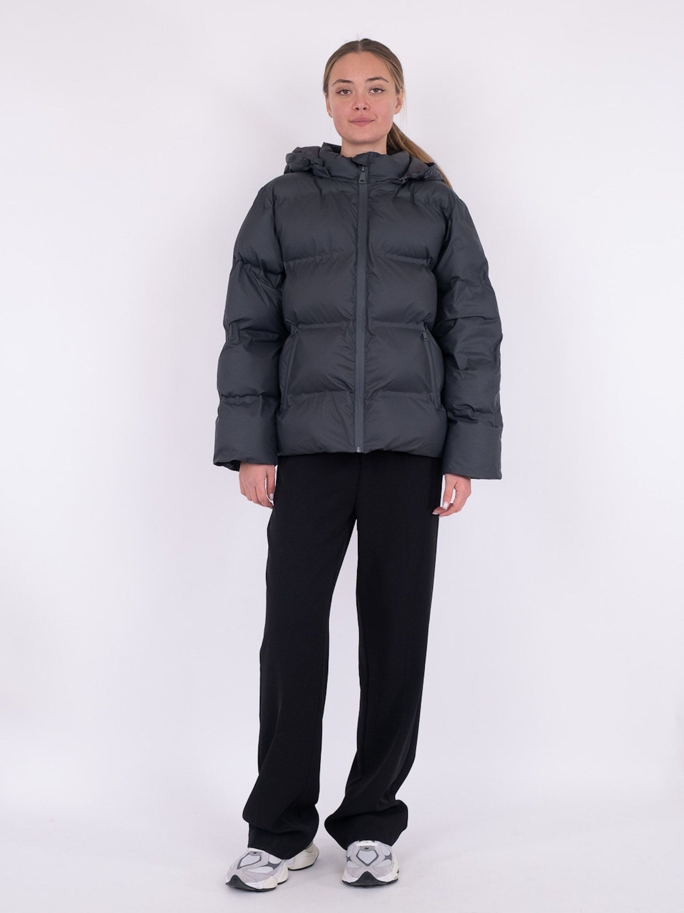 Fox C Puffer Jacket - Antracit