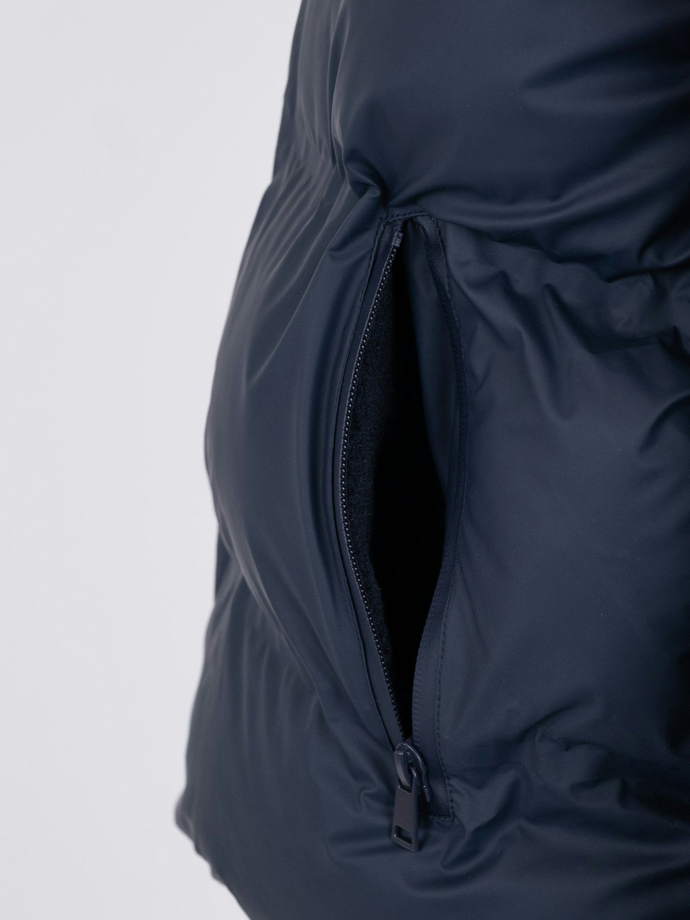 Fox C Puffer Jacket - Marinblå