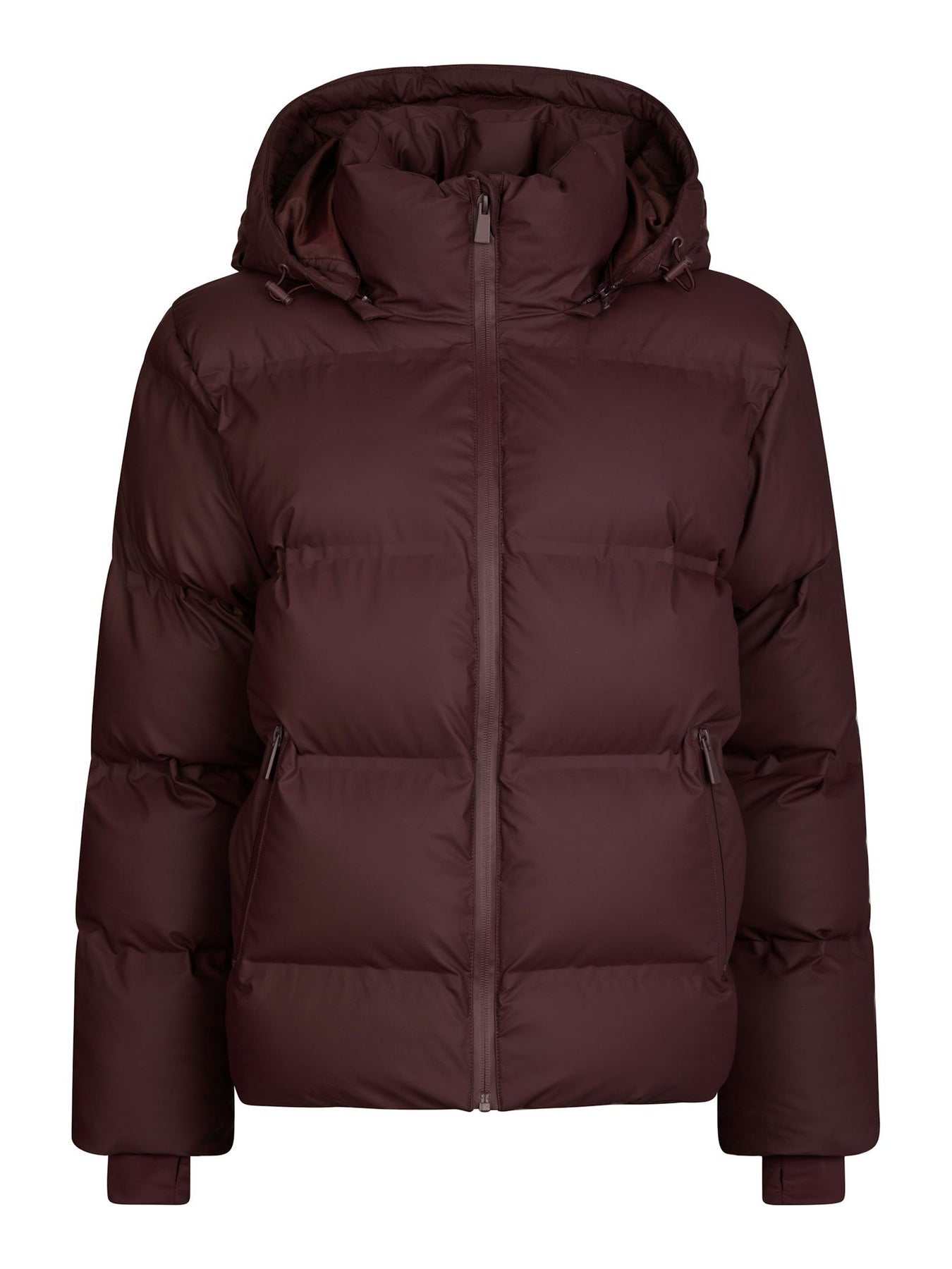 Fox C Puffer Jacket - Bordeaux