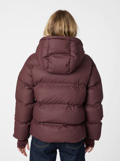 Fox C Puffer Jacket - Bordeaux