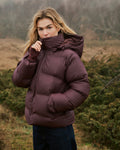 Fox C Puffer Jacket - Bordeaux