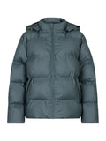 Fox C Puffer Jacket - Smoke Green