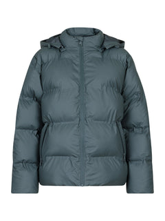 Fox C Puffer Jacket - Smoke Green