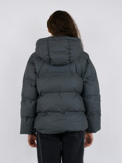 Fox C Puffer Jacket - Smoke Green