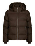 Fox C Puffer Jacket - Mörkbrun