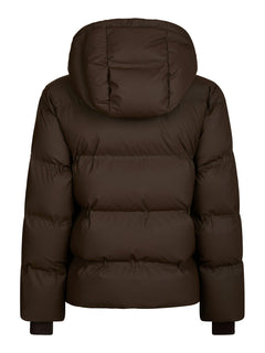 Fox C Puffer Jacket - Dark Brown