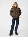Fox C Puffer Jacket - Mörkbrun