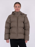 Fox C Puffer Jacket - Dark Taupe