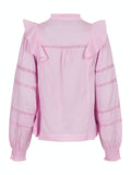 Aroma S Voile Blouse - Rose