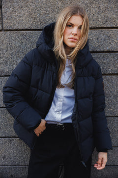 Maud Puffer Jacket - Black