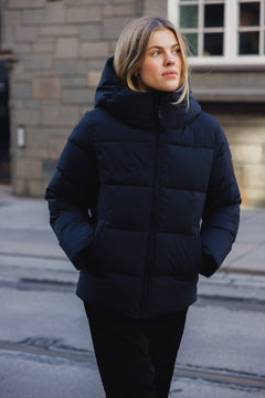 Maud Puffer Jacket - Black