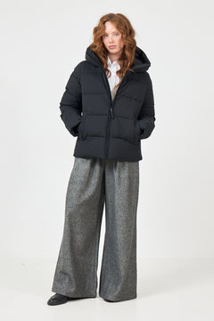 Maud Puffer Jacket - Black