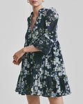 byTiMo Cotton Slub Tunic Dress - Cherry Blossom