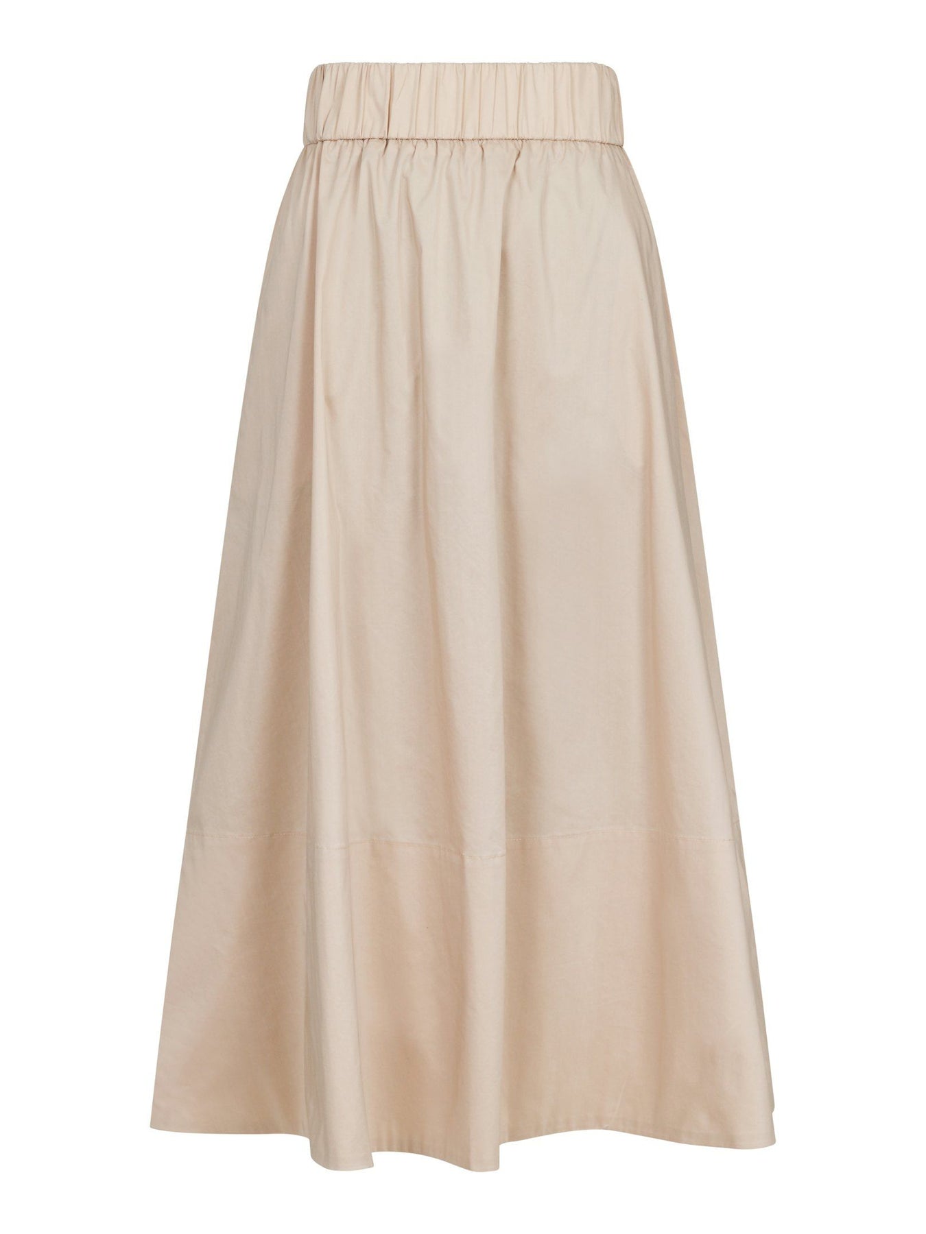 Yara Poplin Skirt - Dark Sand