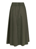 Yara Poplin Kjol - Army