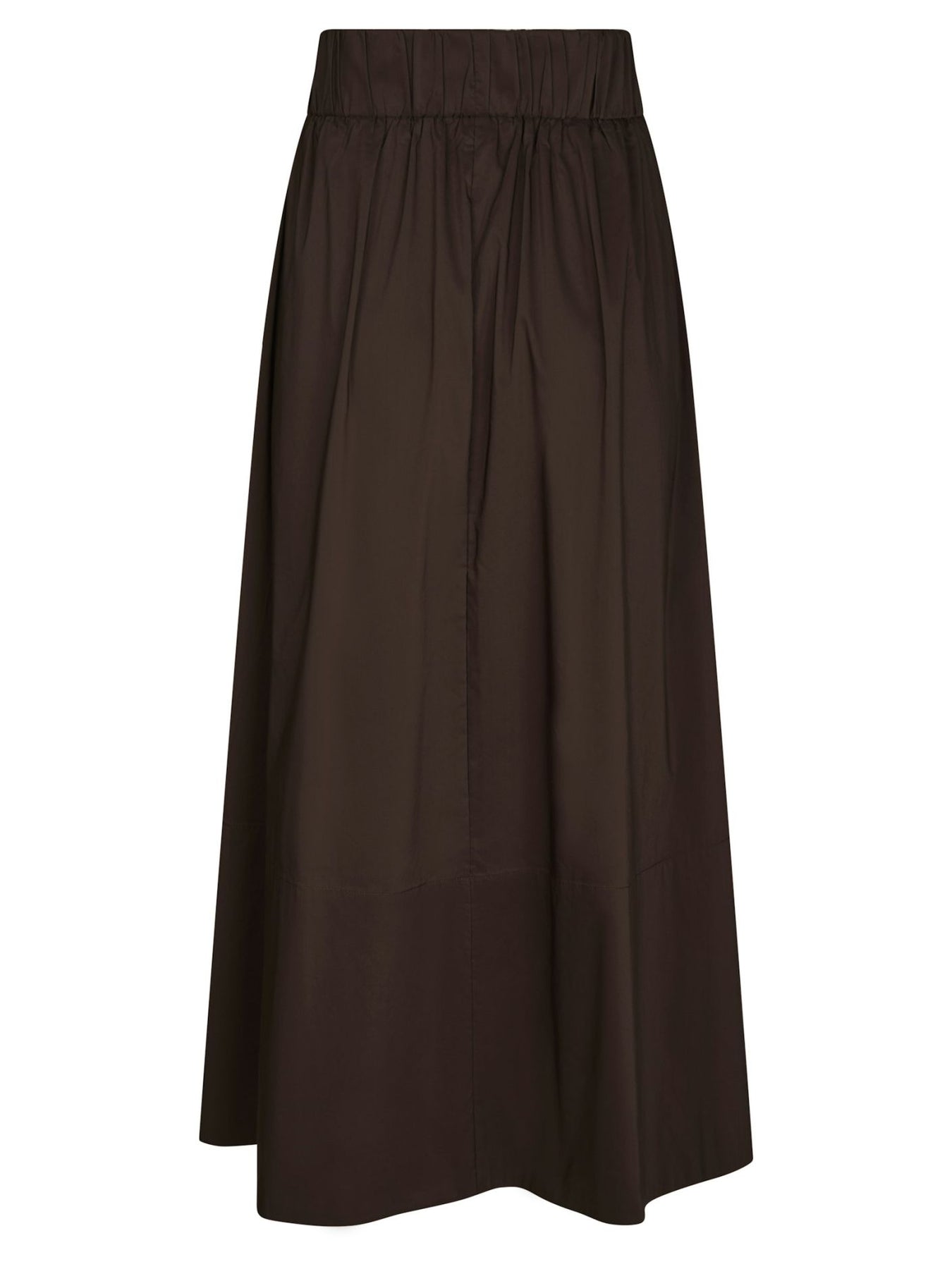 Yara Poplin Skirt - Chokladbrun