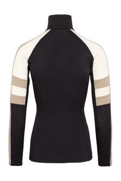 Devotion Wool Half Zip - Black
