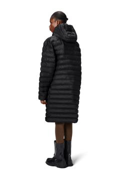 Lohja Longer Puffer Jacket W3T3 - Black