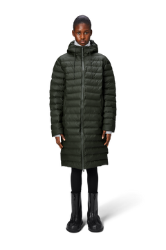 Lohja Longer Puffer Jacket W3T3 - Green