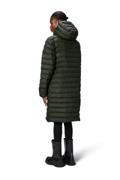 Lohja Longer Puffer Jacket W3T3 - Green