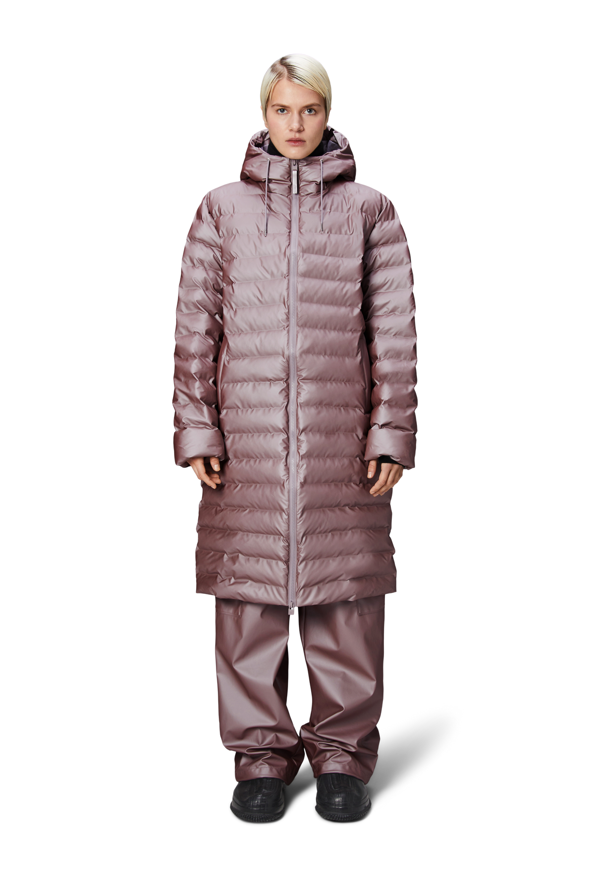 Lohja Longer Puffer Jacket W3T3 - Muse
