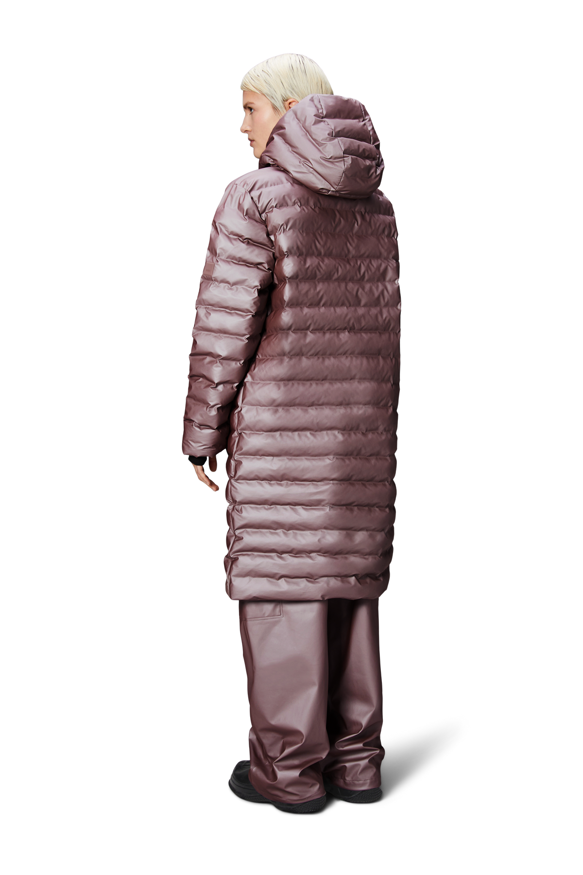 Lohja Longer Puffer Jacket W3T3 - Muse
