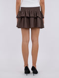 Carin R Skirt - Dusty Brown