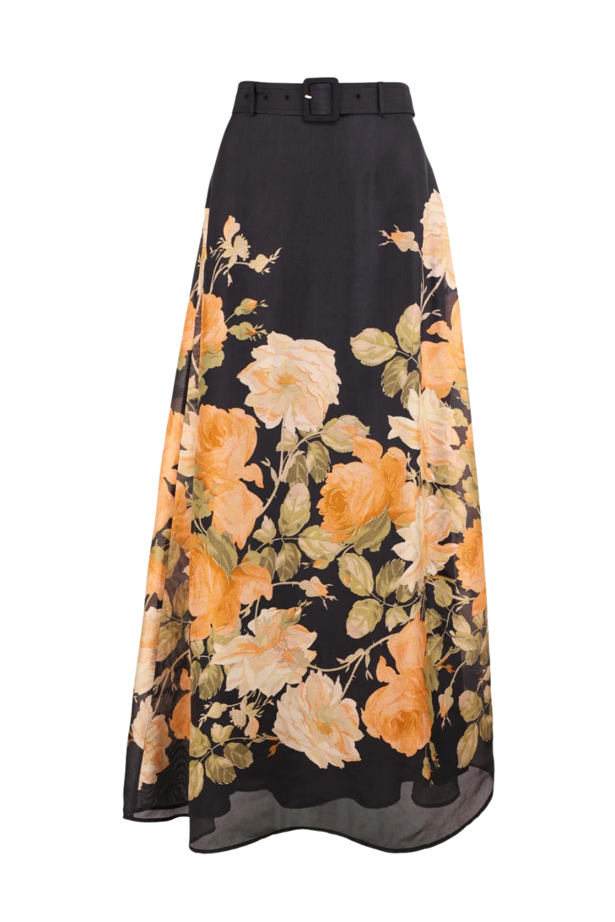 Organza Skirt - Midnight Field