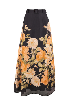 Organza Skirt - Midnight Field