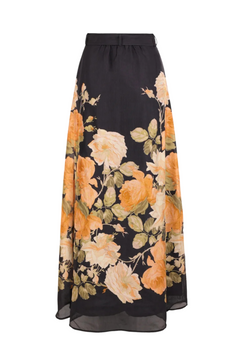 Organza Skirt - Midnight Field