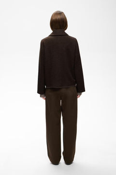 Hendrixiw Short Jacket - Chocolate Brown