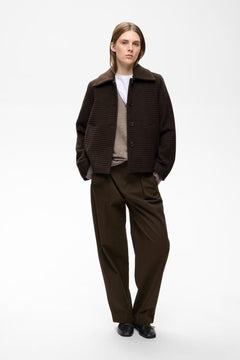 Hendrixiw Short Jacket - Chocolate Brown