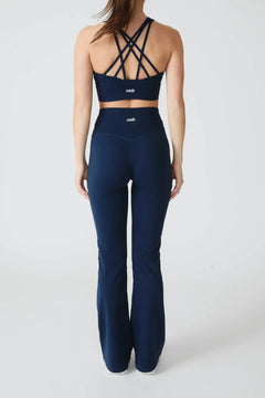 Flare Tights Regular - Navy
