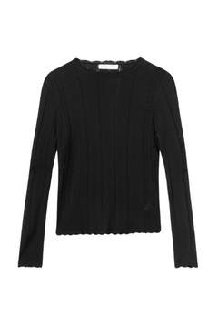 Safir Knit Top - Black