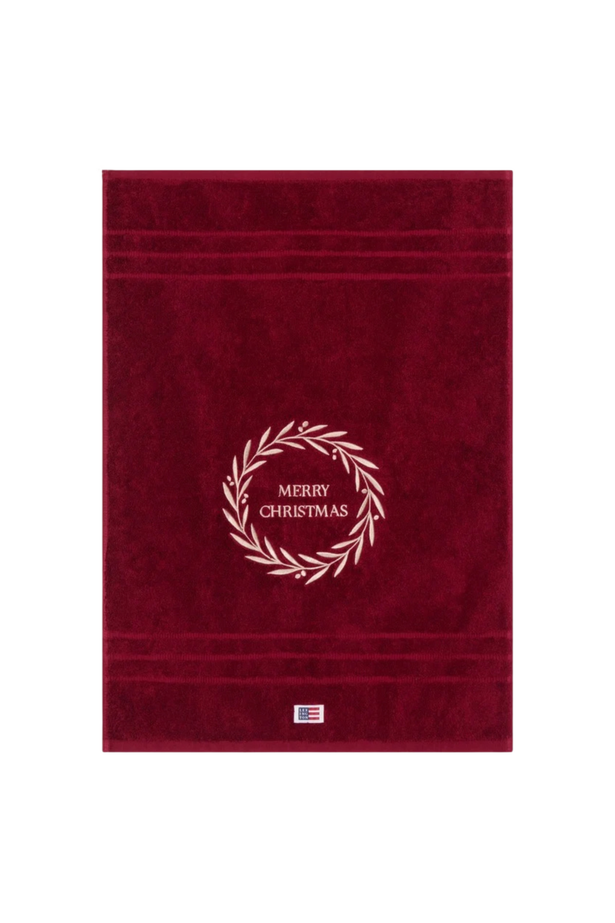 Original Towel Christmas Wreath 50x70 - Wine