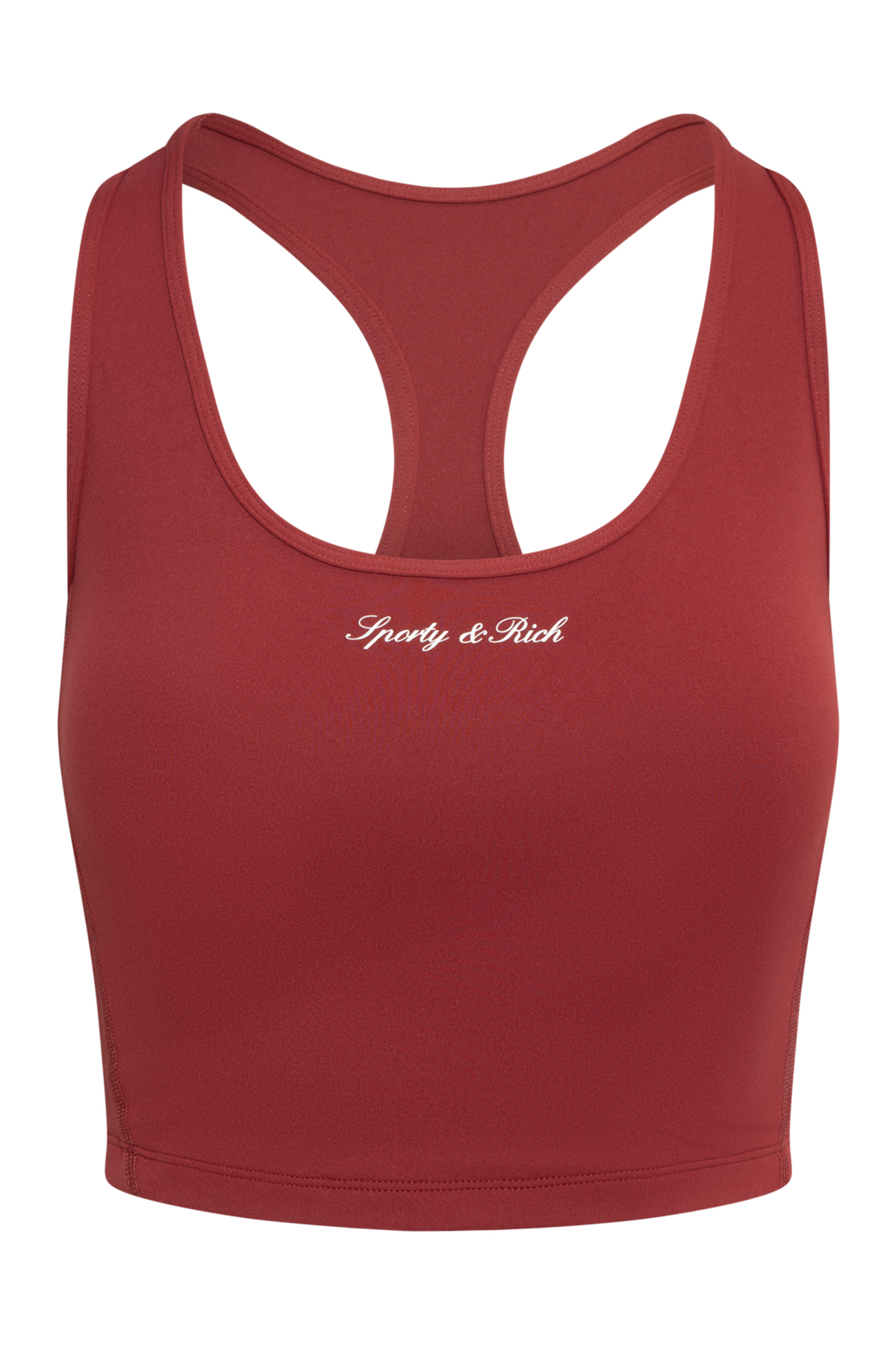 Fran Signature Logo Sports Tank - Merlot