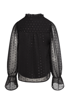 Amara Glitz Blouse - Black
