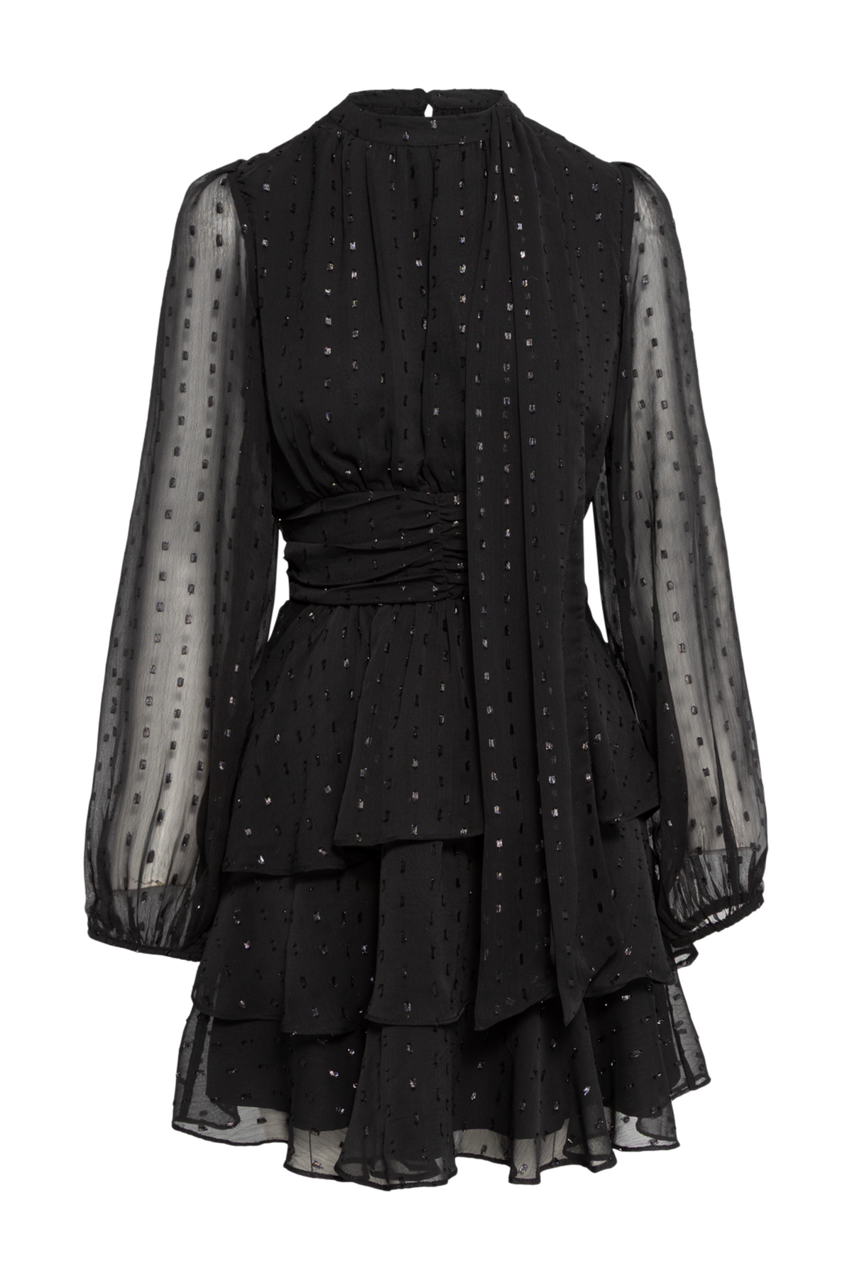 Mio Glitz Dress - Black