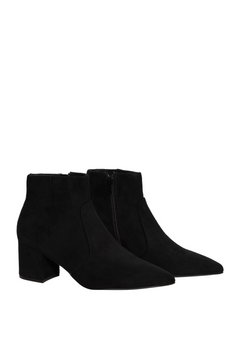 Biadevived Ankle Boot Faux Suede - Black