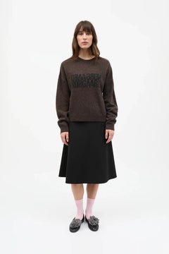 Yota Knit Tilona Sweater - Turkish Coffee/Phantom