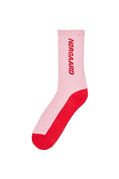 Logo Stepper Single Sock - Fairy Tale Pink
