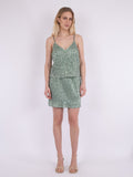 Elinas Glitter Top - Mint