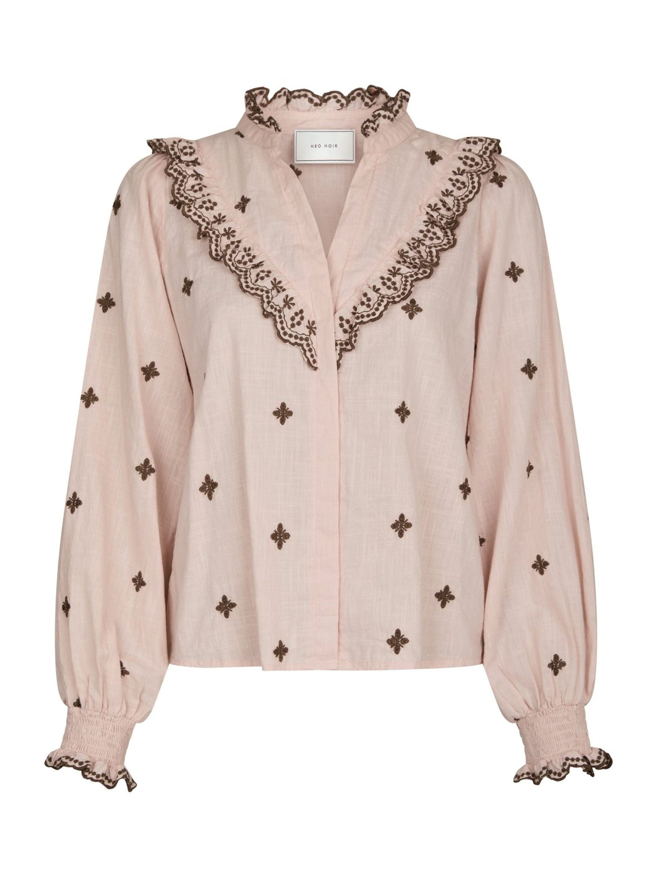 Degas Blus - Dusty Rose/Brown