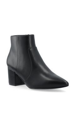 Biadevived Ankle Boot Smooth Faux Leather - Black