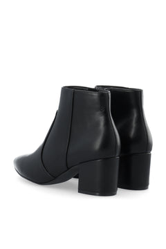 Biadevived Ankle Boot Smooth Faux Leather - Black