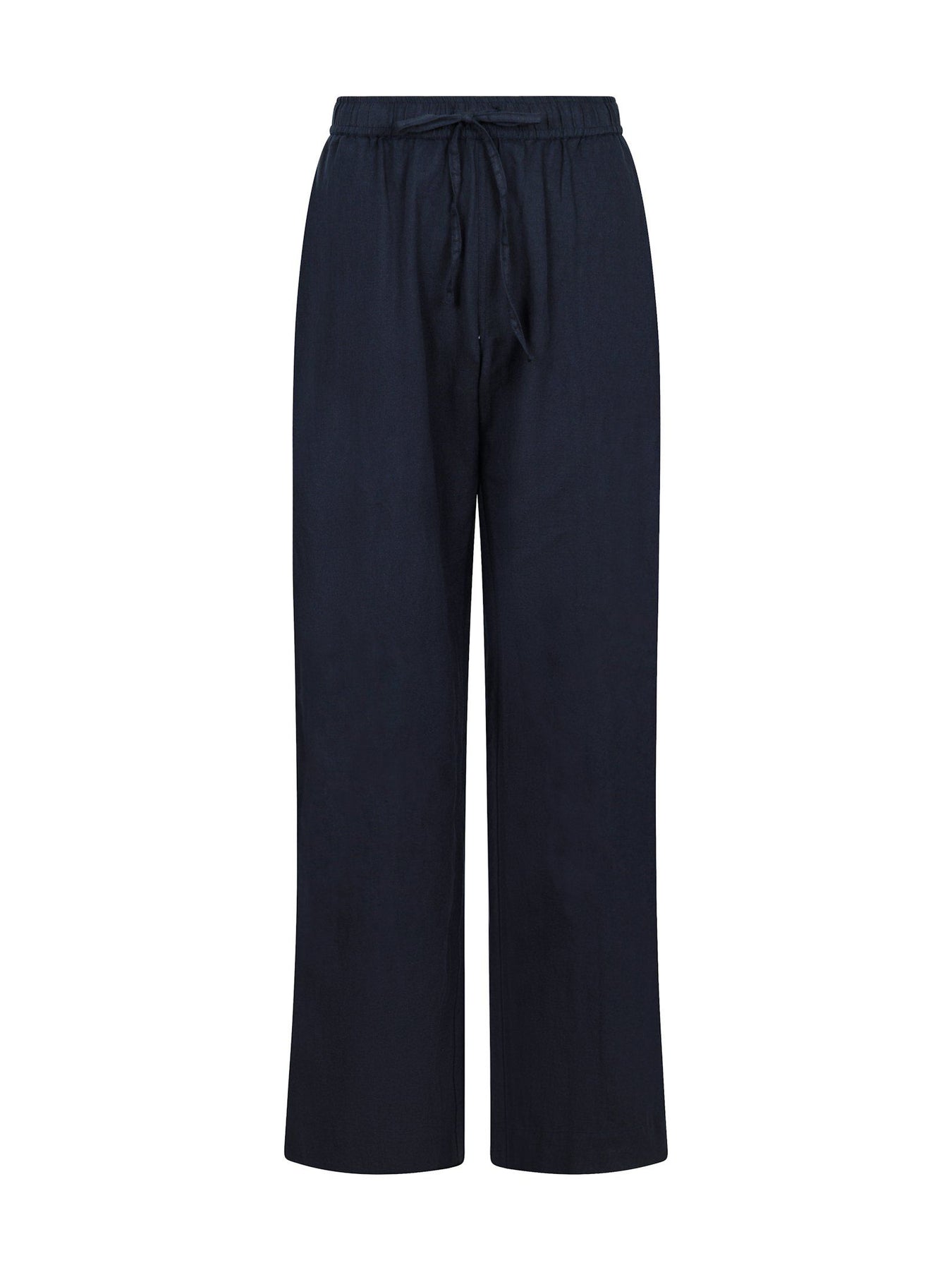 Sonar Linen Pants - Marinblå